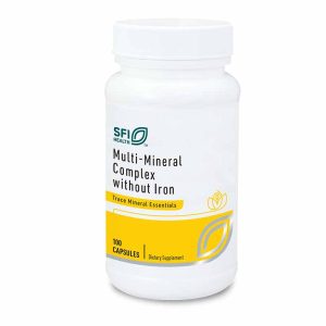 Multi-Mineral Complex without Iron, 100 Capsules, by SFI Health