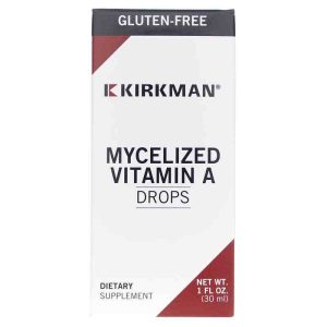 Mycelized Vitamin A, 1 Oz, by Kirkman