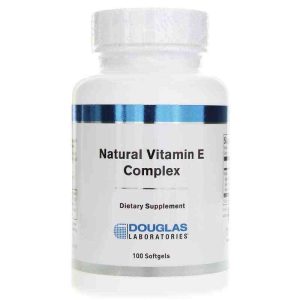 Natural Vitamin E Complex, 100 Softgels, by Douglas Laboratories
