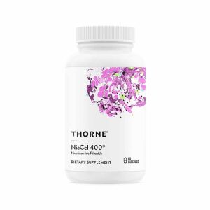 NiaCel 400 Nicotinamide Riboside, 60 Capsules, by Thorne Research