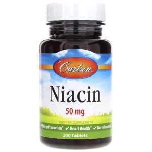 Niacin 50 Mg, by Carlson Labs