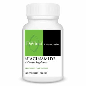 Niacinamide 500 Mg, 100 Capsules, by DaVinci Labs