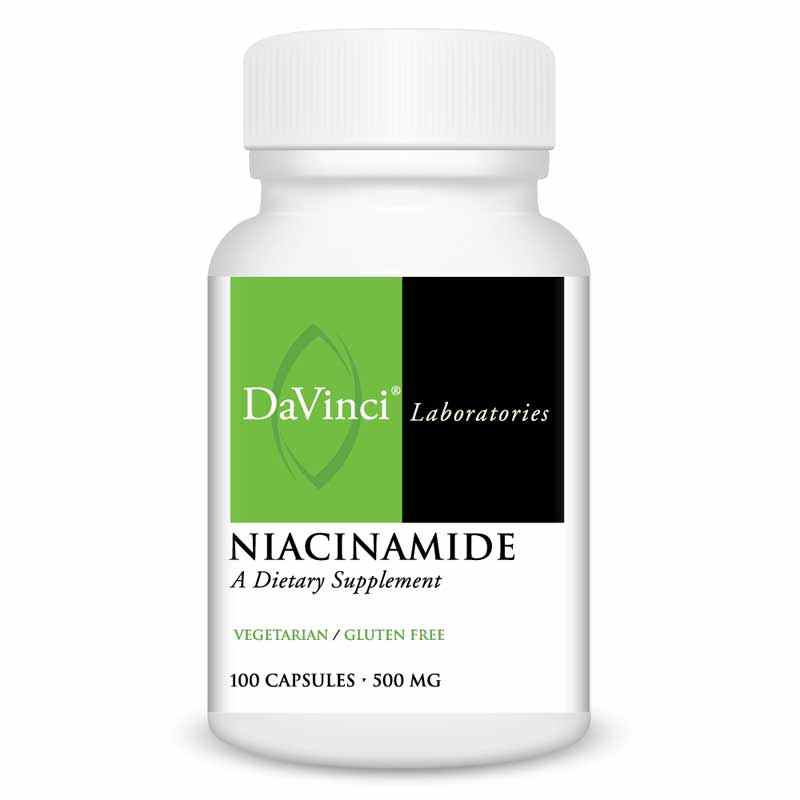 Niacinamide 500 Mg, 100 Capsules, by DaVinci Labs