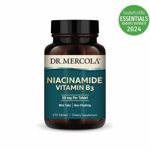 Niacinamide Vitamin B3, 270 Mini Tablets, by Dr. Mercola