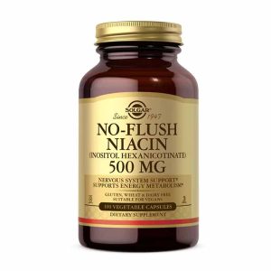 No-Flush Niacin 500 Mg, by Solgar