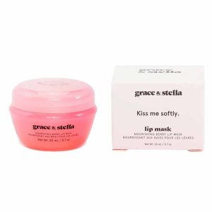 Nourishing Berry Lip Mask, .7 Oz, by Grace & Stella