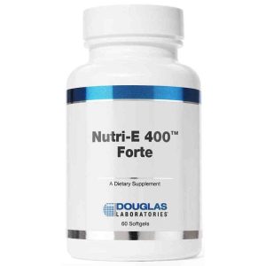Nutri-E 400 Forte, 60 Softgels, by Douglas Laboratories