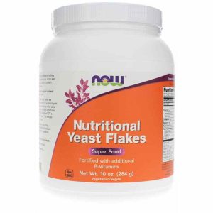 Nutritional Yeast Flakes, 10 Oz, by NOW Foods