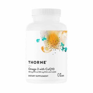 Omega-3 w/CoQ10, 90 Gel Capsules, by Thorne Research