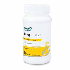 Omega-3 Mini Ultra-Pure Fish Oil, 100 Softgels, by SFI Health