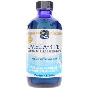 Omega-3 Pet Liquid Medium to Large Dogs, 8 Oz, by Nordic Naturals