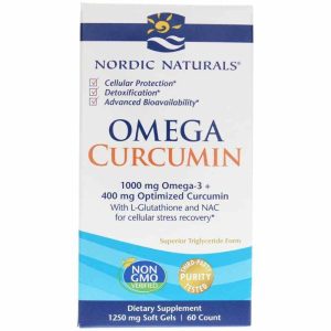 Omega Curcumin, 60 Softgels, by Nordic Naturals
