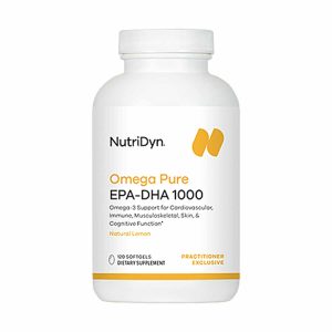 Omega Pure EPA-DHA 1000, 120 Softgels, by NutriDyn