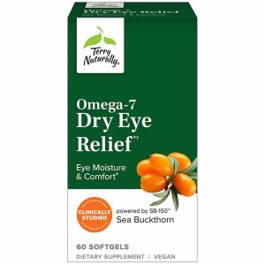 Omega-7 Dry Eye Relief, 60 Softgels, by Terry Naturally