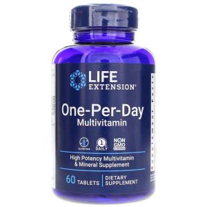 One-Per-Day Multivitamin, 60 Tablets, by Life Extension