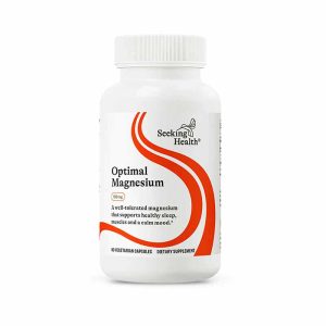 Optimal Magnesium 150 Mg, 100 Veg Capsules, by Seeking Health