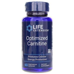 Optimized Carnitine, 60 Veg Capsules, by Life Extension