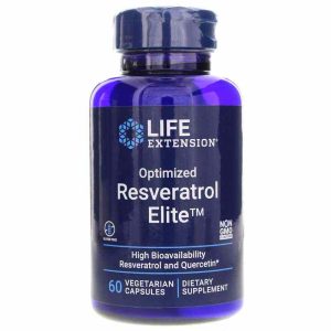 Optimized Resveratrol Elite, 60 Veg Capsules, by Life Extension
