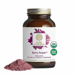Organic Berry Power Berry & Fruit Powder, 5.3 Oz, by Pure Synergy
