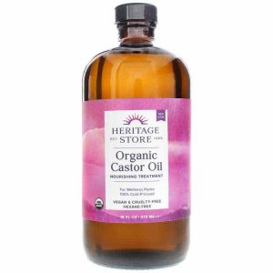 Organic Castor Oil, by Heritage Store