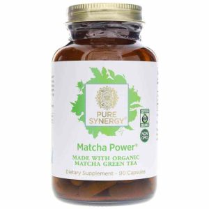 Organic Matcha Power Capsules, 90 Veg Capsules, by Pure Synergy