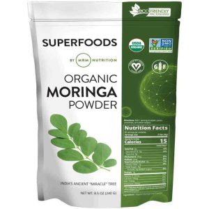 Organic Moringa Powder, 8.5 Oz, by MRM