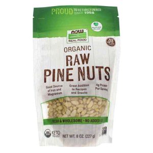 Organic Pine Nuts, 8 Oz, by NOW Foods