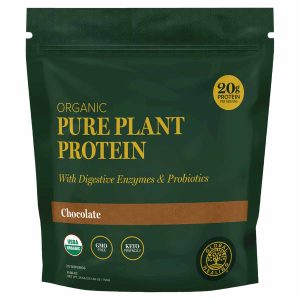 Organic Pure Plant Protein Powder, by Global Healing