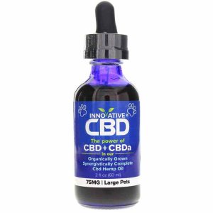 CBD + CBDa 75 Mg for Large Pets, 2 Oz, by Innovative CBD