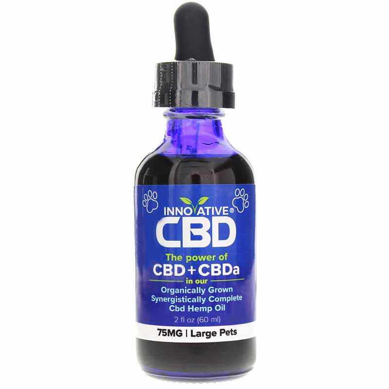 CBD + CBDa 75 Mg for Large Pets, 2 Oz, by Innovative CBD