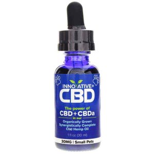 Pet Tincture 30 Mg CBD for Small Pets, 1 Oz, by Innovative CBD