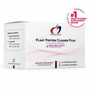 Plant Protein Cleanse Plus - 21 Day Detox Program, 1 Kit, by Designs For Health