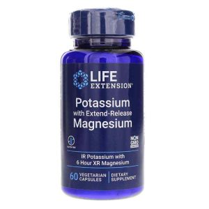 Potassium with Extend-Release Magnesium, 60 Veg Capsules, by Life Extension