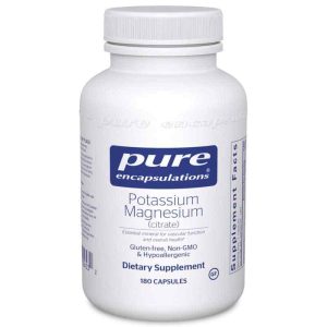 Potassium Magnesium (citrate), 180 Capsules, by Pure Encapsulations