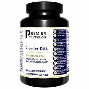 Premier DHA, 60 Veg Capsules, by Premier Research Labs