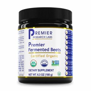 Premier Fermented Beets, 6.3 Oz, by Premier Research Labs