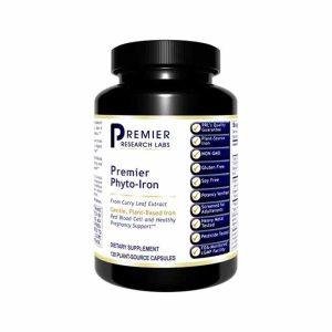 Premier Phyto-Iron, 120 Veg Capsules, by Premier Research Labs