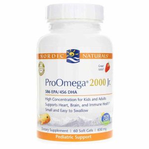 ProOmega 2000 Jr., 60 Softgels, by Nordic Naturals