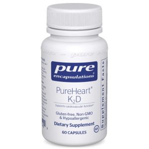 PureHeart K2D, 60 Capsules, by Pure Encapsulations