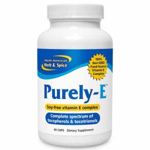 Purely-E, 60 Capsules, by North American Herb & Spice