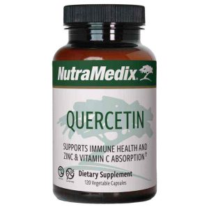 Quercetin, 120 Vegetable Capsules, by NutraMedix