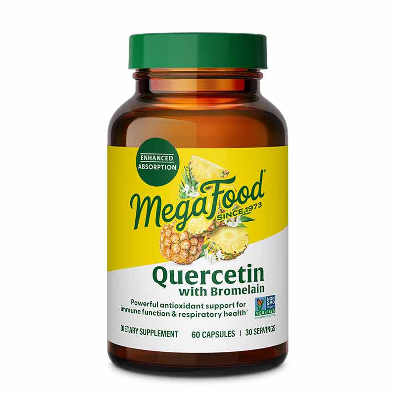 Quercetin with Bromelain, 60 Capsules, by Megafood