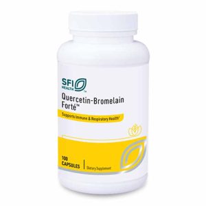 Quercetin-Bromelain Forte, 100 Capsules, by SFI Health