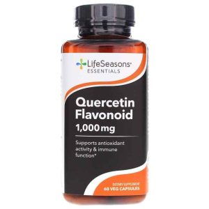Quercetin Flavonoid 1000 Mg, 60 Veg Capsules, by LifeSeasons