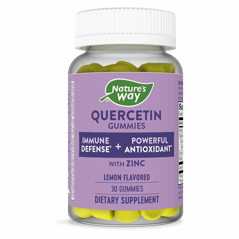 Quercetin Gummies with Zinc, 60 Gummies, by Natures Way