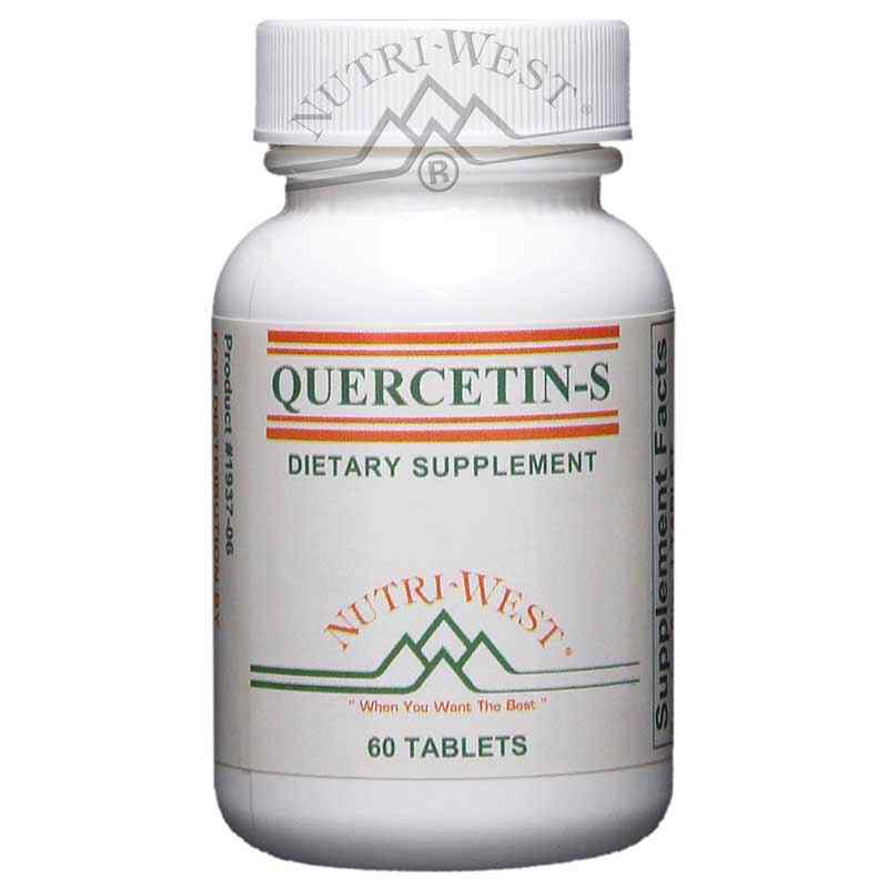 Quercetin-S, 60 Tablets, by Nutri-West