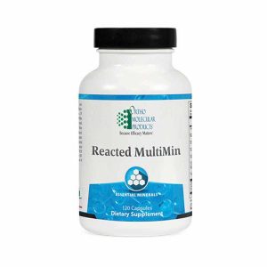Reacted Multimin, 120 Capsules, by Ortho Molecular