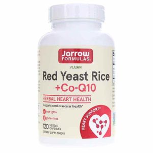Red Yeast Rice + Co-Q10, 120 Veg Capsules, by Jarrow Formulas