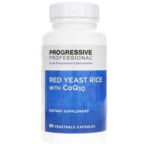 Red Yeast Rice with CoQ10, 60 Veg Capsules, by Progressive Labs