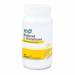 Reduced L-Glutathione 150 Mg, 100 Veg Capsules, by SFI Health
